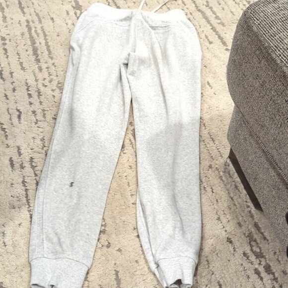 Lululemon Warm Down Jogger *Velour Heathered Core Ultra Light Grey - Picture 8 of 10